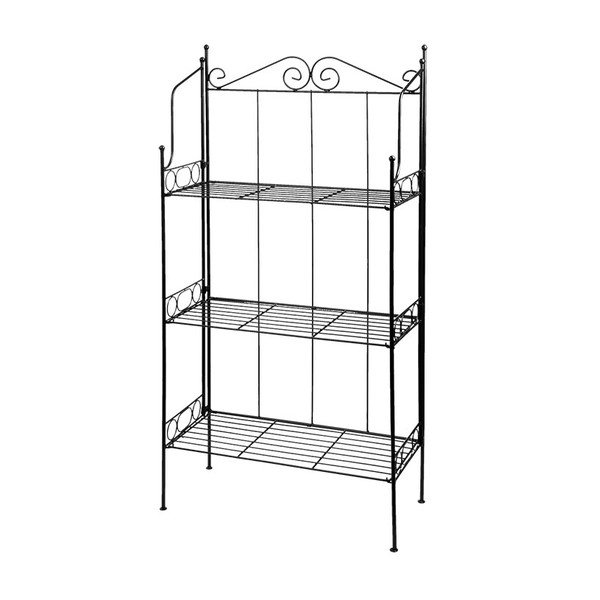 3 aukštų juodo metalo lentyna Esschert Design-image-4