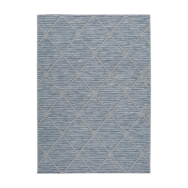 Mėlynas lauko kilimas Universal Cork, 115 x 170 cm