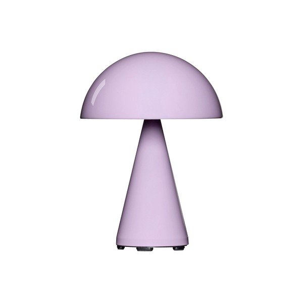 Šviesiai rožinės spalvos stalinis šviestuvas LED su pritemdymo funkcija (aukštis 20 cm) Mush – Hübsch
