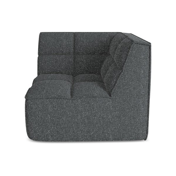 Tamsiai pilkos spalvos modulinė sofos dalis Kalai – Makamii