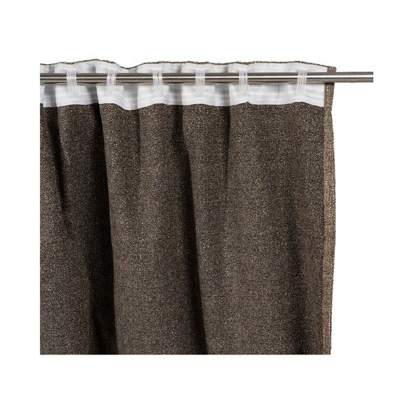 Rudos spalvos užuolaida 140x260 cm – Ixia-image-3