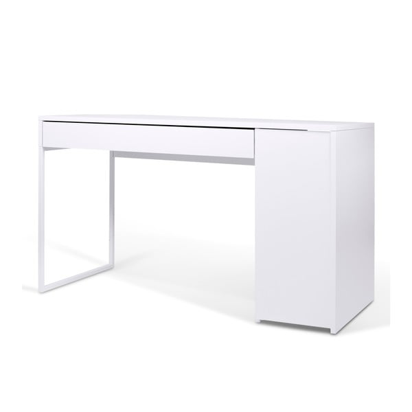 Baltas darbo stalas TemaHome Prado-image-4