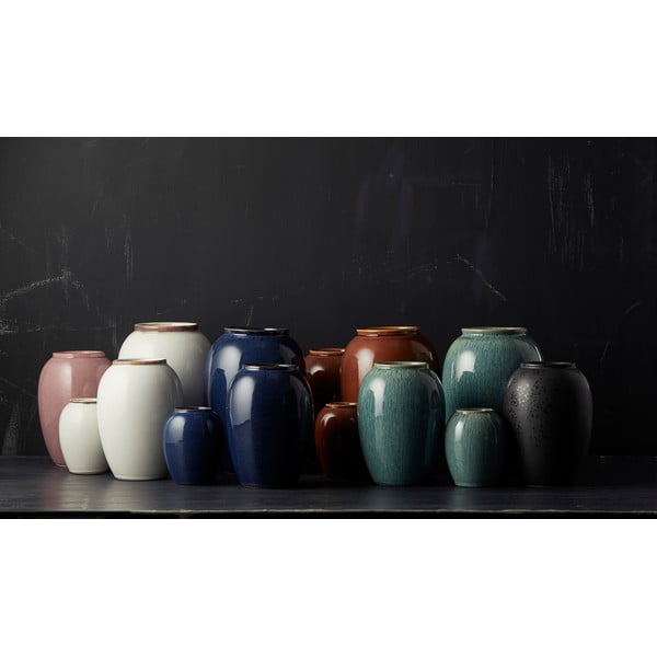 Baltos spalvos iš akmens masės vaza (aukštis 20 cm) Gastro  – Bitz-image-2