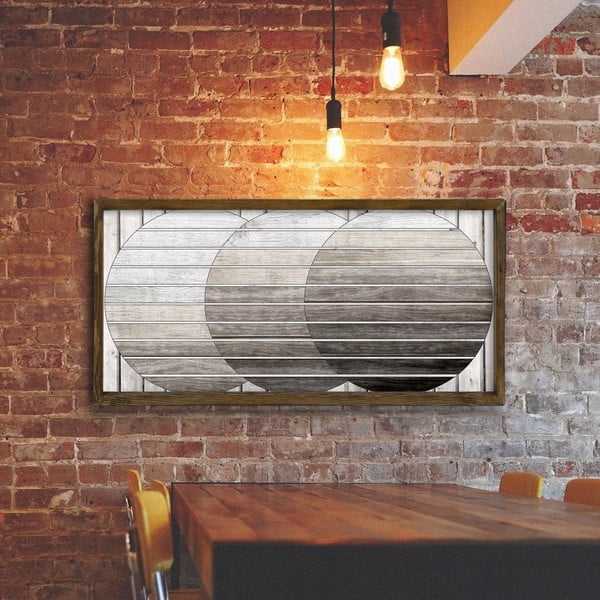Paveikslas 120x60 cm Circles - Wallity-image-1