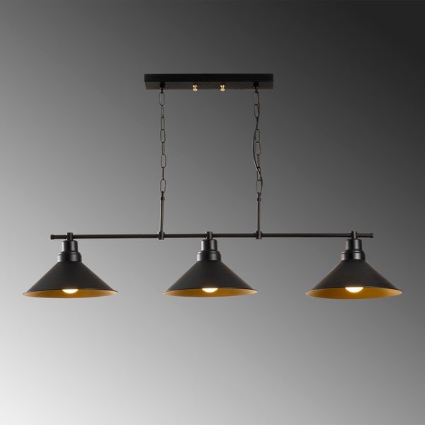 Kabantis šviestuvas juodos spalvos Sivani – Opviq lights-image-3