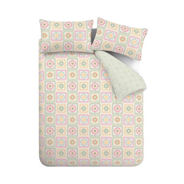 Dvigulė patalynė 200x200 cm Crochet Print – Catherine Lansfield-image-2