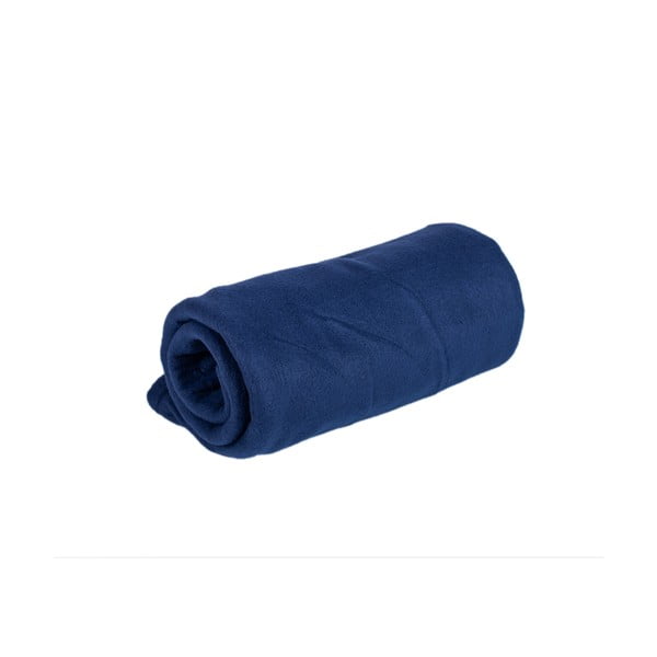 Mėlyna vilnonė antklodė 200x150 cm - JAHU collections