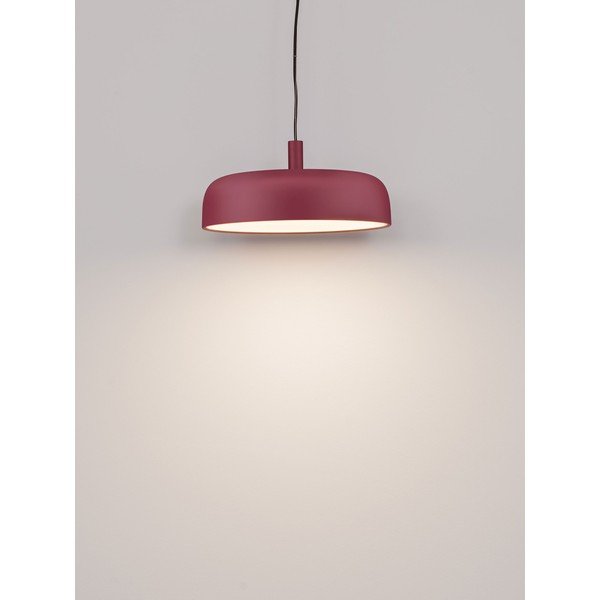 Bordo spalvos iš aliuminio kabantis šviestuvas LED su pritemdymo funkcija ø 40 cm Noelia – Nova Luce-image-4
