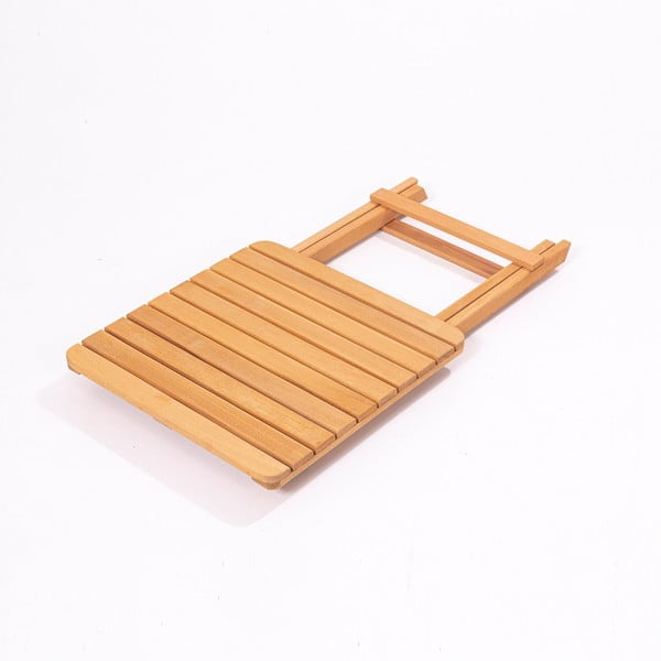 Iš buko masyvo sodo šoninis staliukas 40x40 cm – Floriane Garden-image-1