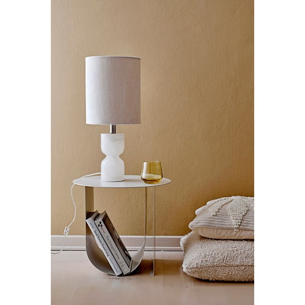 Iš metalo apvalios formos šoninis stalas ø 43 cm Cher – Bloomingville-image-1
