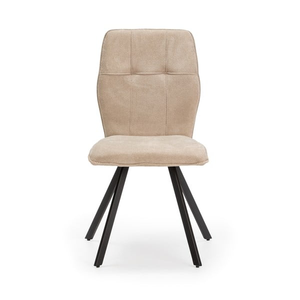 4 smėlio spalvos valgomojo kėdžių rinkinys Mery - Marckeric