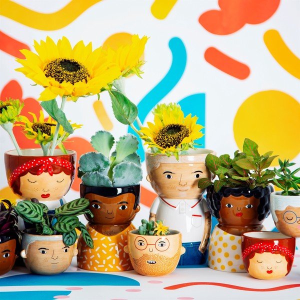 Smėlio spalvos vazonas Sass & Belle My Kind of People Ross-image-1