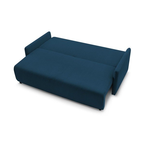 Iš kordinio velveto sulankstoma sofa tamsiai mėlynos spalvos 211 cm Marcel – Bobochic Paris-image-4