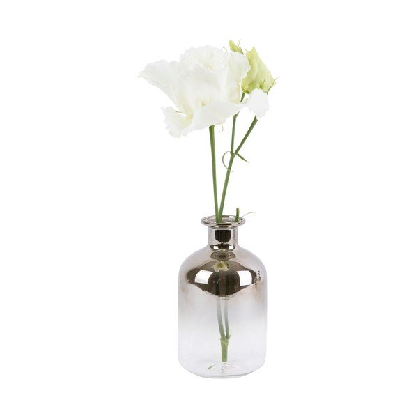 Stiklinė maža vaza PT LIVING Silver Tube, aukštis 10 cm-image-1