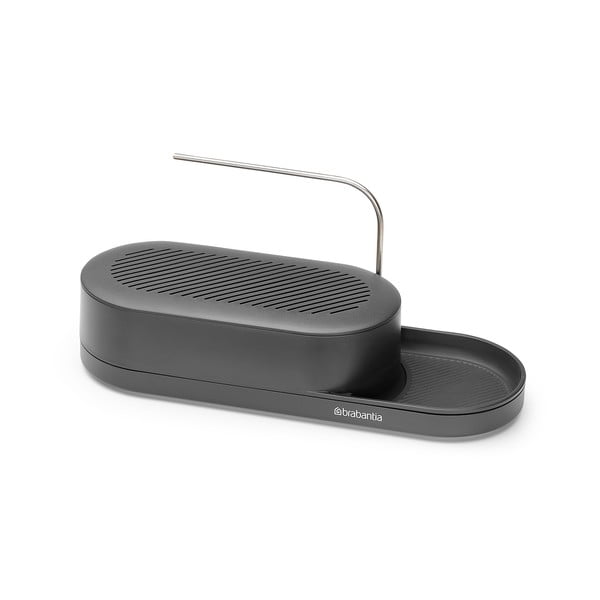 Iš plastiko stovas skalbimo reikmenims pilkos spalvos SinkStyle – Brabantia