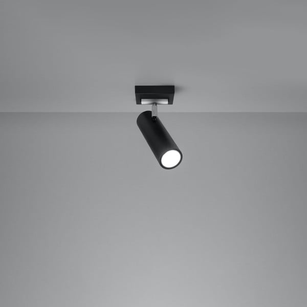 Lubinis šviestuvas juodos spalvos 8x8 cm Mira – Nice Lamps