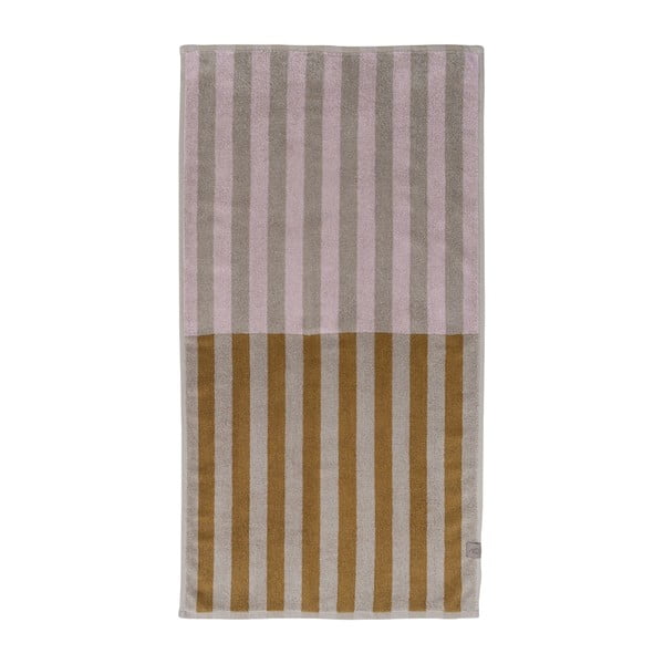 Rudos ir smėlio spalvos organinės medvilnės rankšluosčiai, 2 vnt., 40x55 cm Disorder - Mette Ditmer Denmark