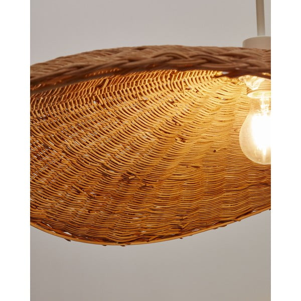 Natūralios spalvos šviestuvo gaubtas ø 80 cm Bisbal – Kave Home-image-4