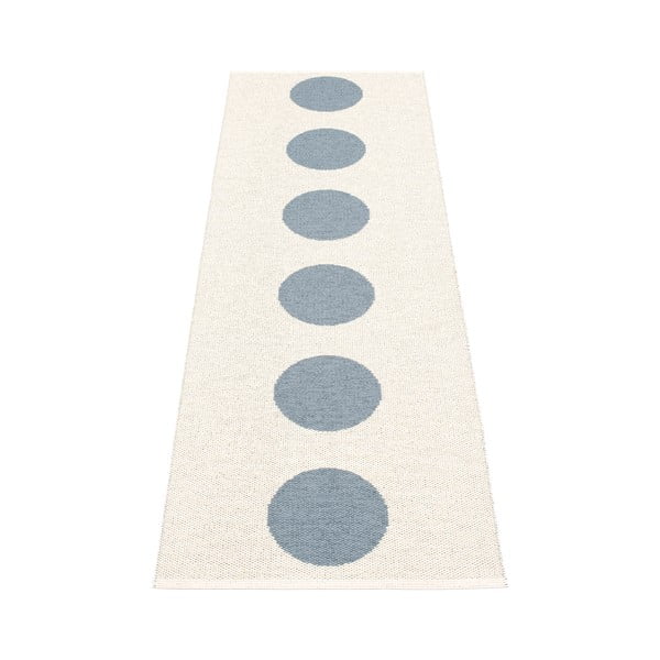 Šviesiai mėlynos spalvos lauko kilimas 70x225 cm Vera Storm – Pappelina-image-1