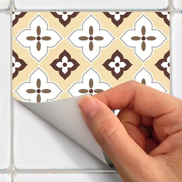 24 sienų lipdukų rinkinys Ambiance Kenjito, 15 x 15 cm-image-2