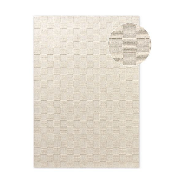 Rankų darbo kreminės spalvos iš vilnos kilimas 120x170 cm Scala – Villeroy&Boch