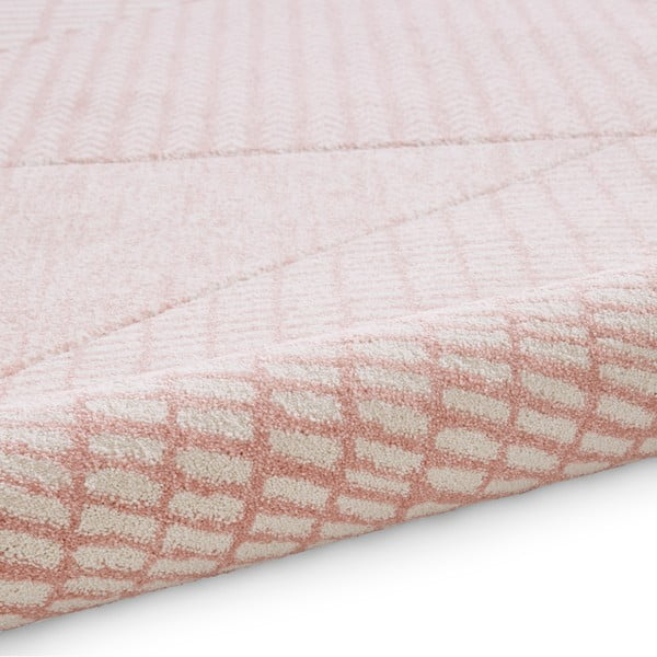 Kilimas šviesiai rožinės spalvos 160x230 cm Larsson – Catherine Lansfield-image-3