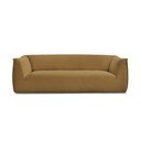 Garstyčių spalvos sofa iš kordinio velveto 242 cm Giorgia – Bobochic Paris