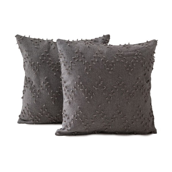 Dekoratyviniai pagalvių užvalkalai 2 vnt. 43x43 cm Tuffet – Mioli Decor