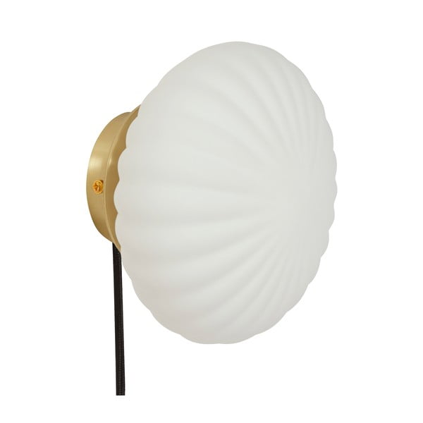 Sieninė lempa baltos spalvos Kumu – Hübsch-image-2