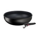 Iš aliuminio keptuvė su nelimpančia danga/su nuimama rankena ø 26 cm INGENO Eco Resist L3979302 – Tefal