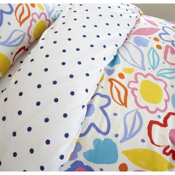 Medvilninė kūdikių patalynė 200x135 cm Blomme Floral - Pineapple Elephant-image-3