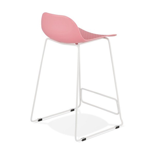 Rožinė baro kėdė Kokoon Slade Mini, sėdynės aukštis 66 cm-image-4