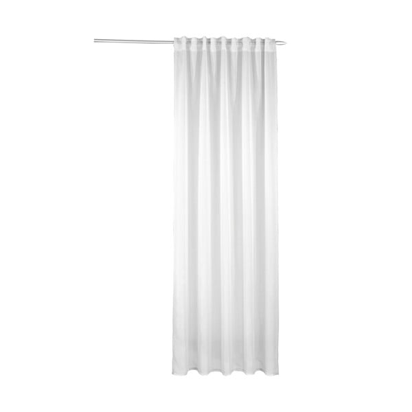 Baltos spalvos iš šydo permatoma užuolaida 135x245 cm Uni – Sehlbach