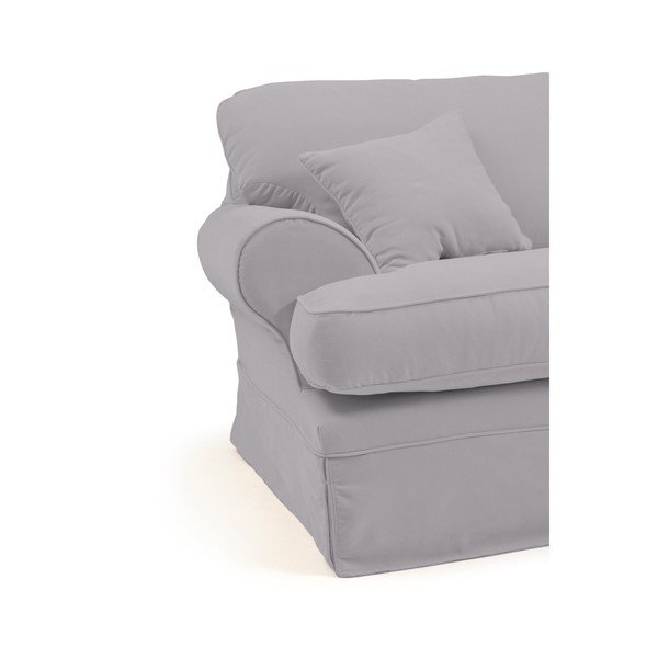 Šviesiai pilka dvivietė sofa "Max Winzer Hermine-image-3