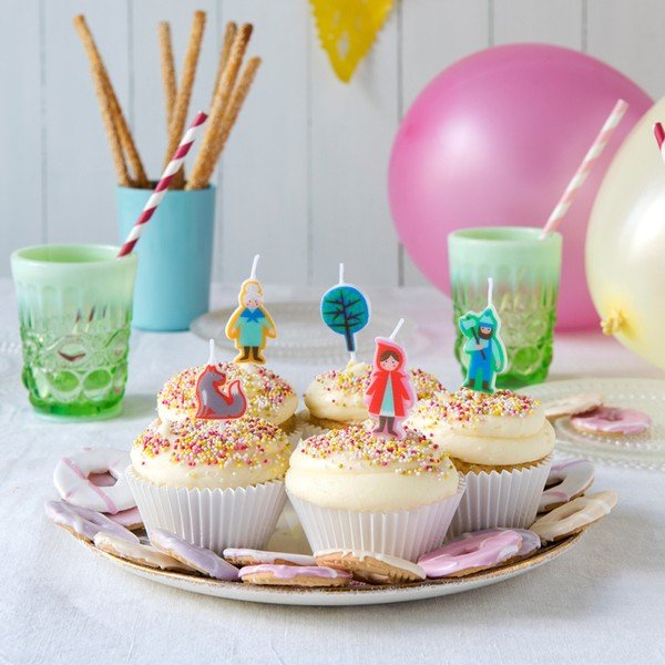 5 raudonkepuraitės žvakių rinkinys Rex London Raudonkepuraitė-image-3