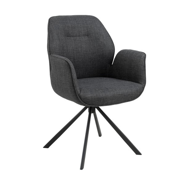 Valgomojo kėdė tamsiai pilkos spalvos Aura – Actona