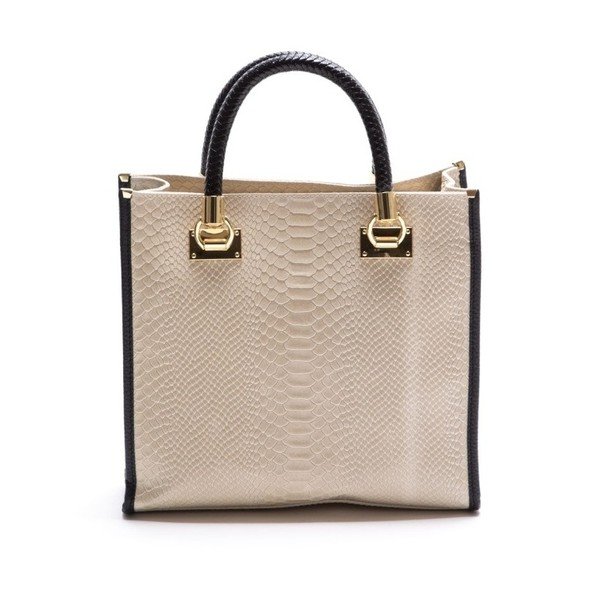 Odinė rankinė Luisa Vannini 8032 Beige-image-1