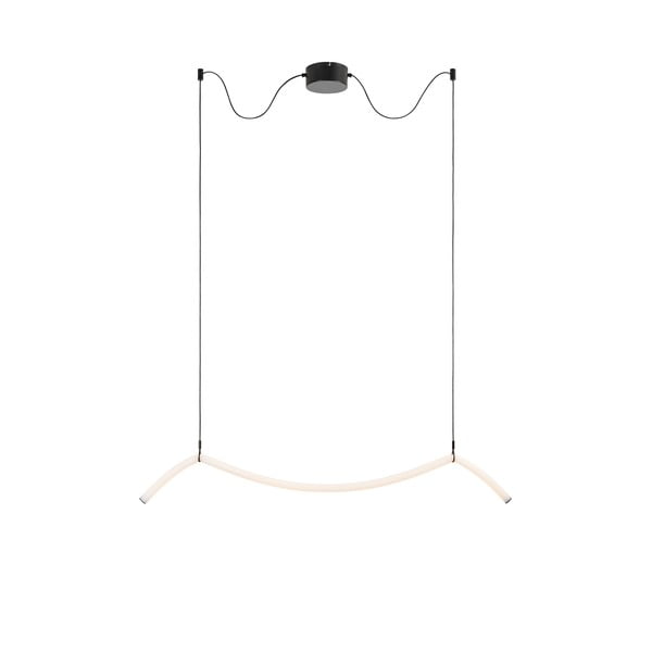 Juodos ir baltos spalvos kabantis šviestuvas LED Melt – Markslöjd