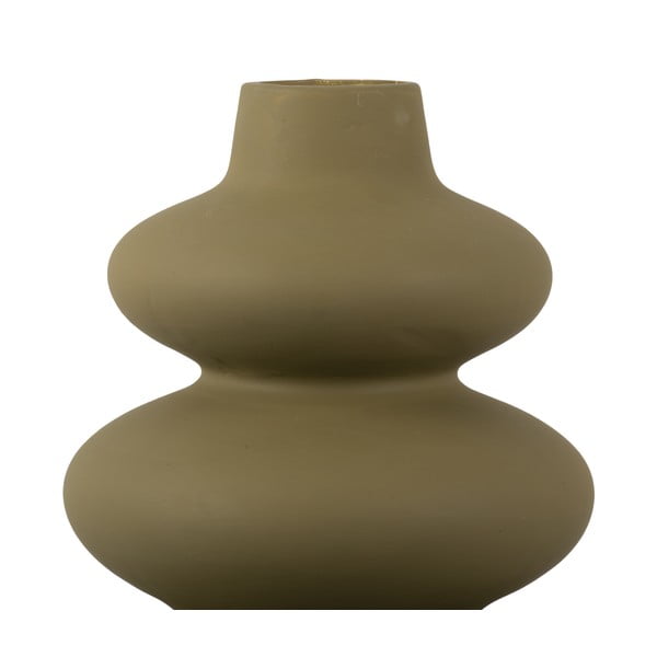 Žalios spalvos keraminė vaza Karlsson Circles, aukštis 28,5 cm-image-3