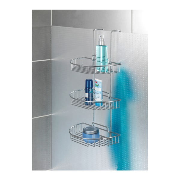 3 pakopų vonios kambario lentyna Wenko Bello-image-4