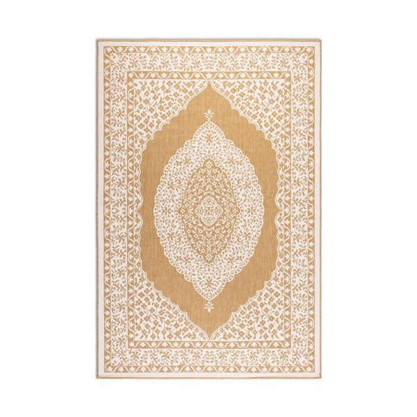 Lauko kilimas ochros spalvos/kreminės spalvos 120x170 cm Gemini – Elle Decoration-image-2