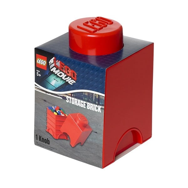 "Lego Movie" saugojimo dėžė, raudona