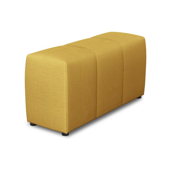Geltonas modulinės sofos porankis Rome - Cosmopolitan Design