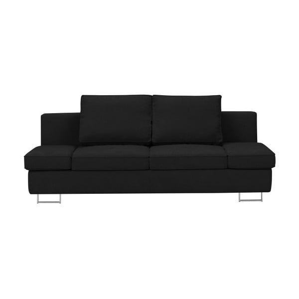 Juoda dvivietė sofa-lova "Windsor & Co Sofos Iota