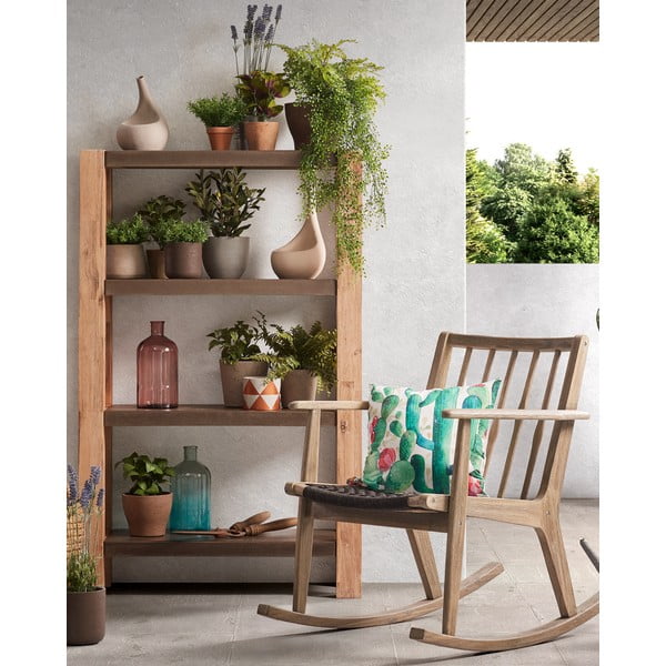 3 tamsiai rudų cementinių vazonų rinkinys La Forma Lux-image-4