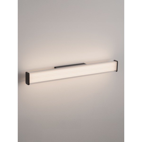 Matinės juodos spalvos iš metalo sieninė lempa LED Misty – Nova Luce-image-2