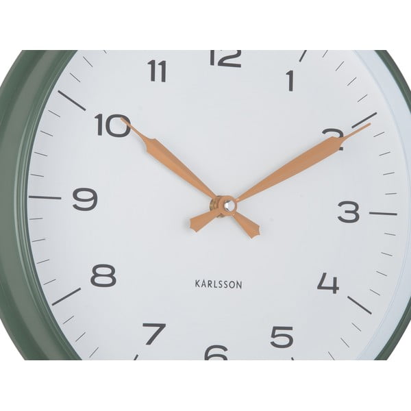 Sieninis laikrodis ø 30 cm Modern Factory – Karlsson-image-2