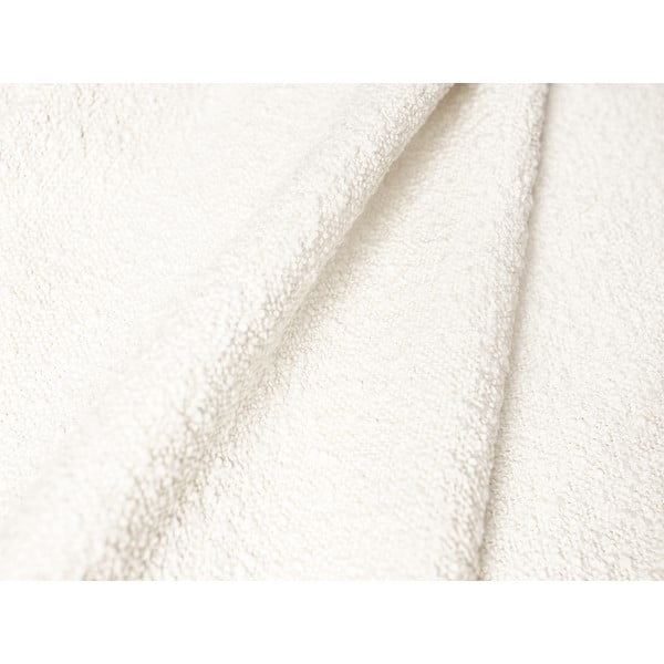 Sofa kreminės spalvos iš boucle 240 cm Jodie – Micadoni Home-image-1