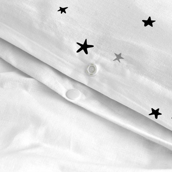 Medvilninė patalynė Blanc Constellation, 140 x 200 cm-image-4