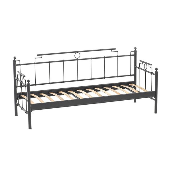 Iš metalo sodo sofa žalios spalvos Hatkus – Floriane Garden-image-2